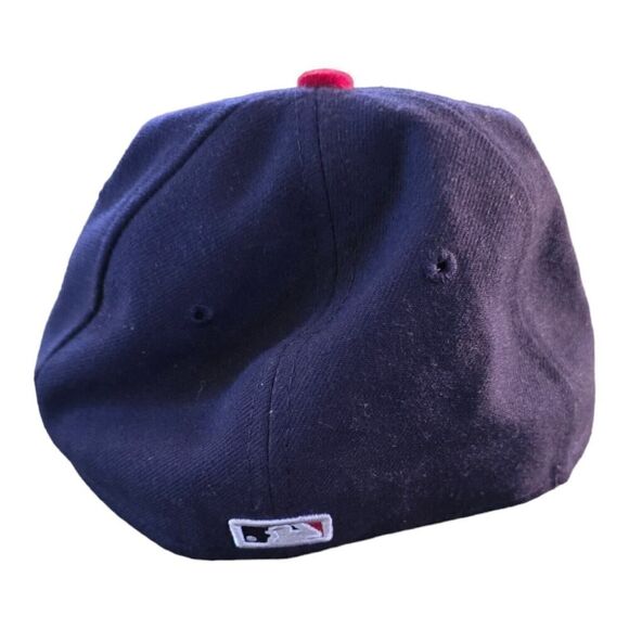 Cleveland Indians CLE MLB Authentic New Era 59FIFTY Fitted Cap 5950 Hat - Picture 3 of 7